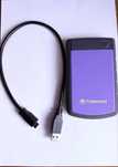 Зовнішній жорсткий диск USB 1TB Transcend StoreJet