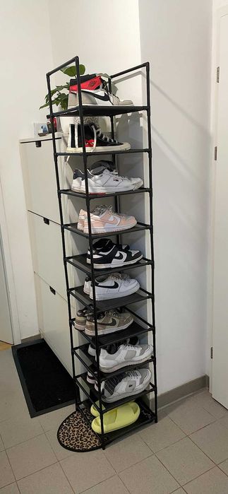 Wysoki organizer pudełka przechowywanie 10 poziomów wąski