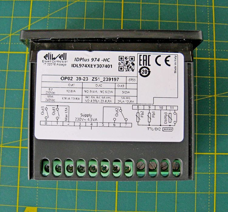Електронний блок керування (контролер) Eliwell ID Plus 974-HC
