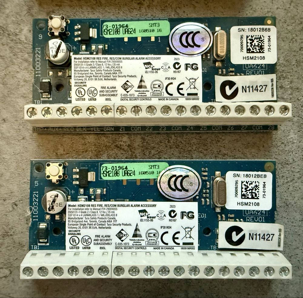 Alarm DSC sterowany przez GSM