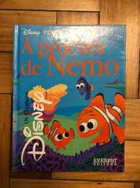 à procura de nemo - livro disney