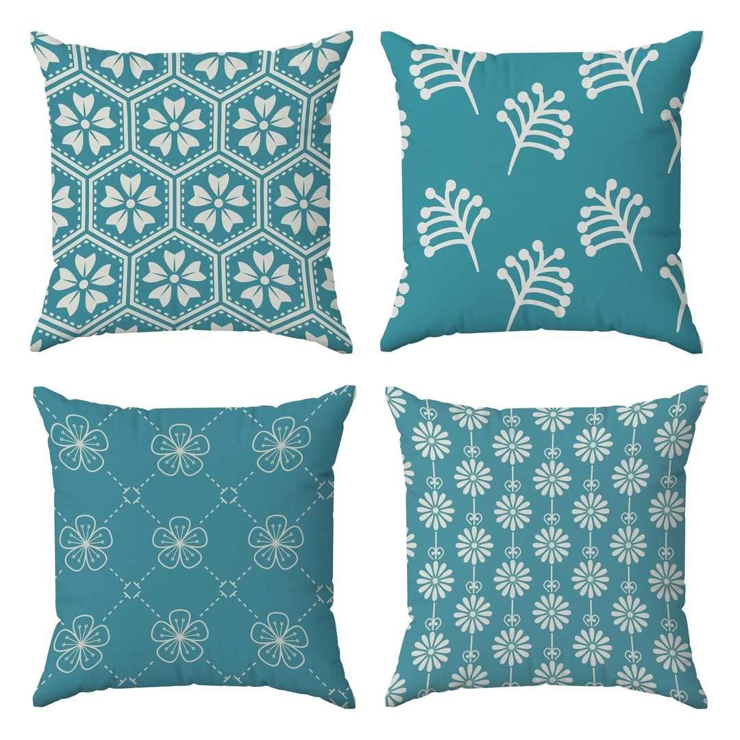 Pack de 4 Capas de Almofadas Decorativas