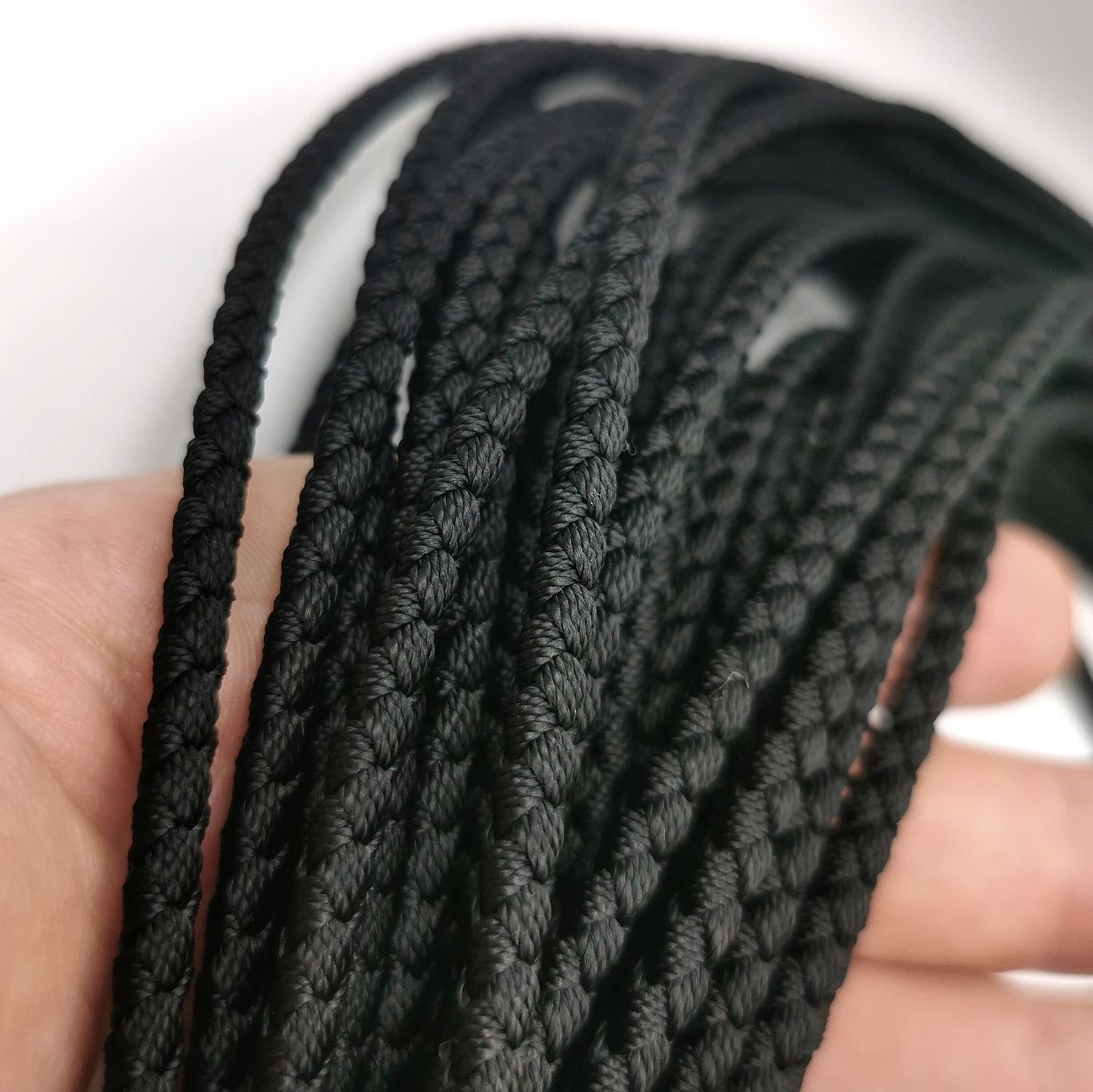 4.0мм - Шелковый шнурок на шею для крестика. Шовковий шнурок на шию