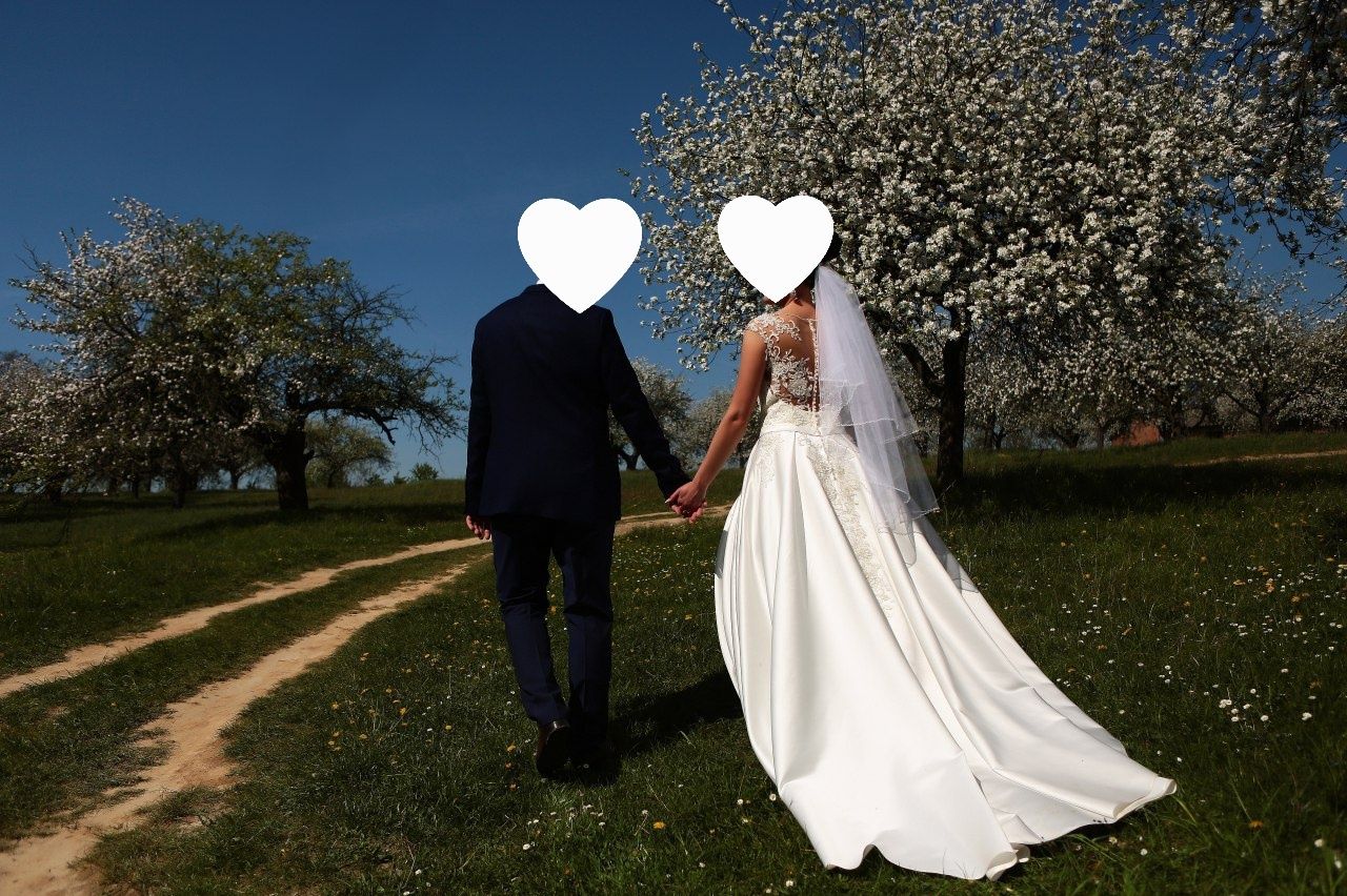 Весільна сукня ручної роботи італійського бренду