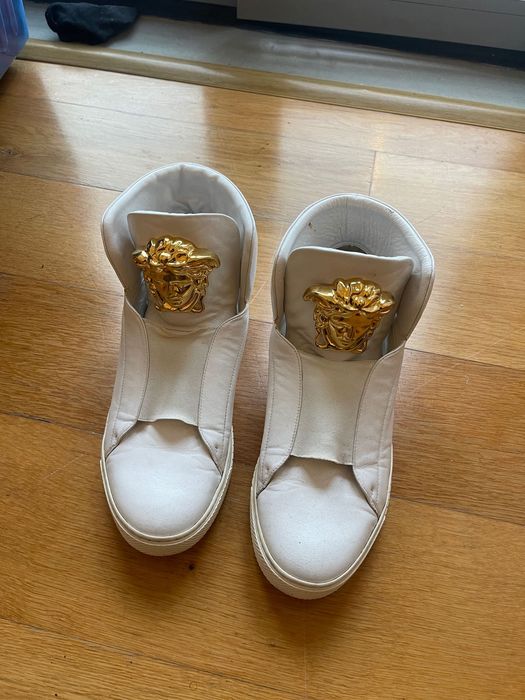 Tênis Versace Palazzo Gold Medusa