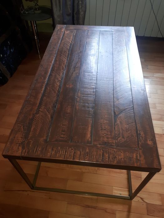 Ława stół w stylu loftowym