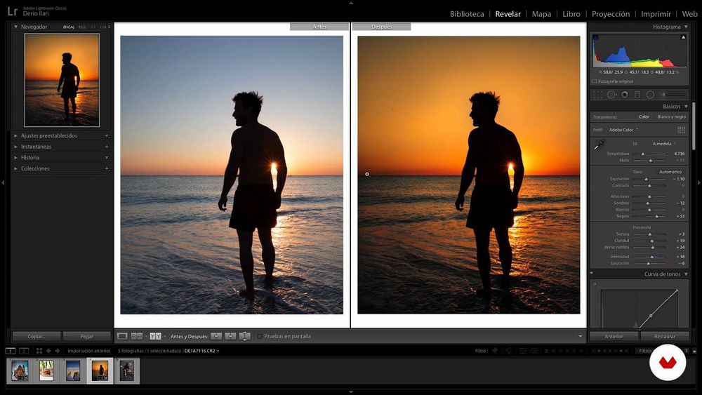 Edição de Fotos/Imagens/Fotografias em Lightroom e Photoshop