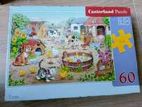 Puzzle 60 elementów wieś