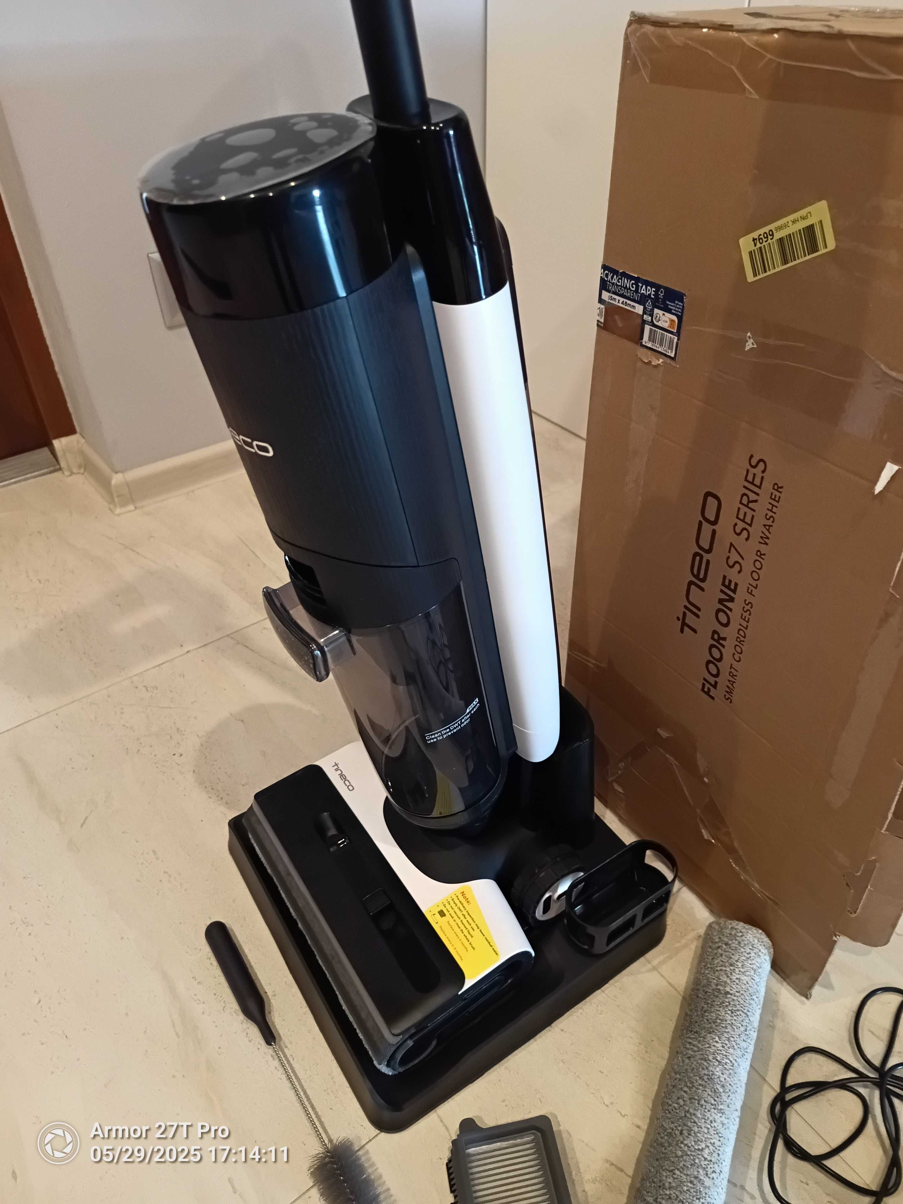 Tineco FLOOR ONE S7 Pro inteligentny odkurzacz na mokro i sucho