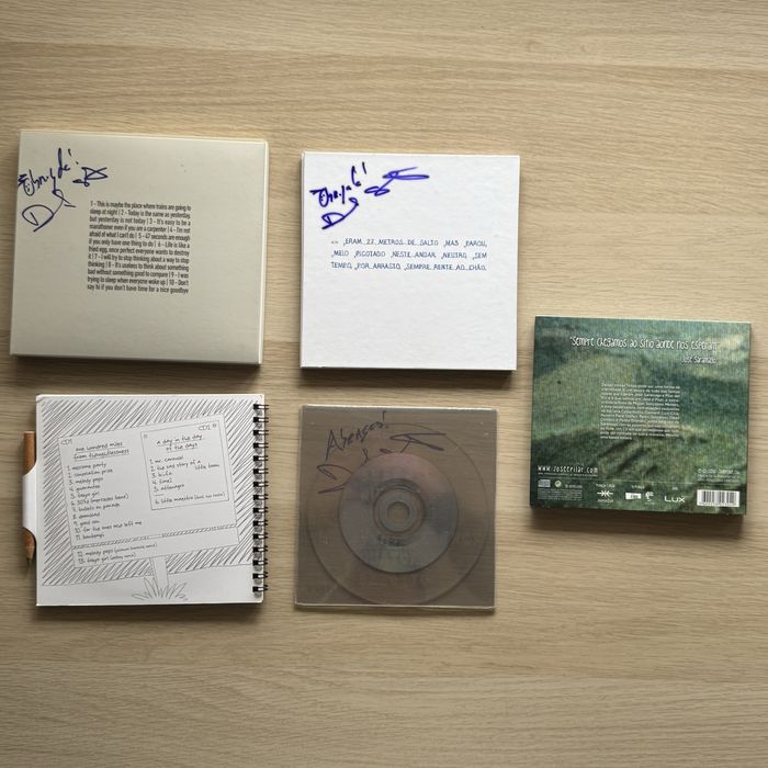 Coleção CDs Noiserv Autografados