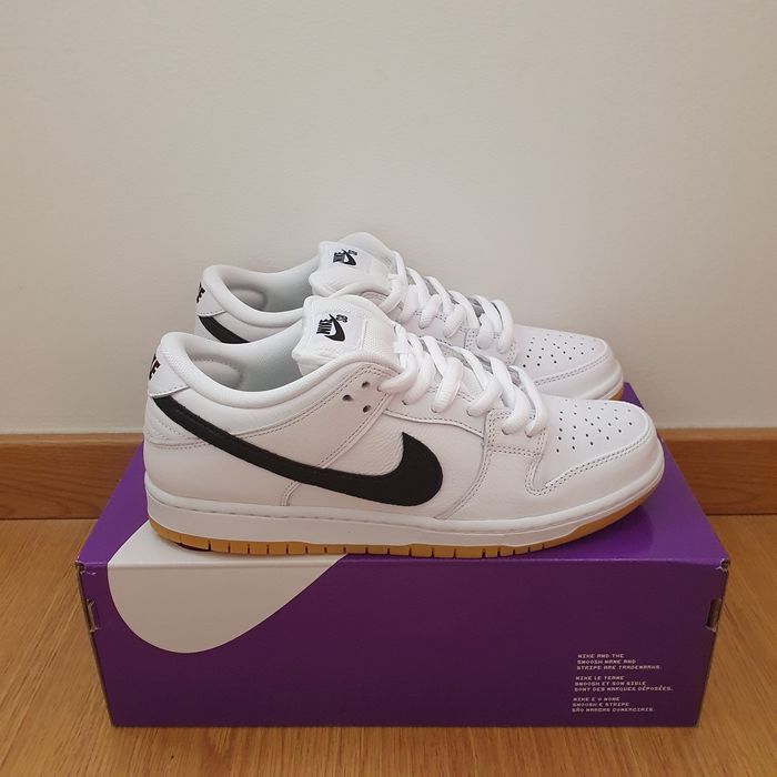 Nike SB Dunk Low Pro White Gum | 41