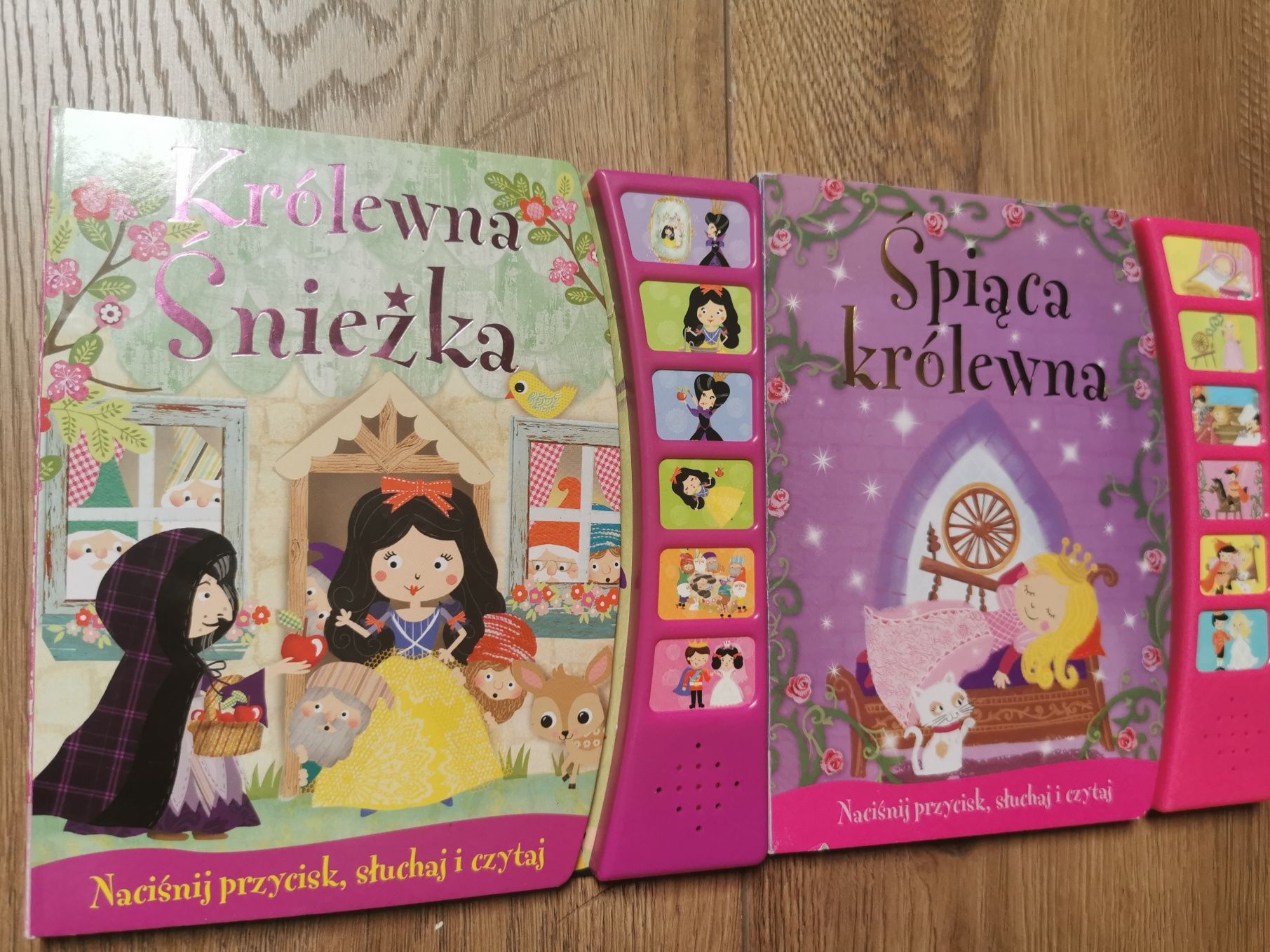 Książeczka dźwiękowa "Królewna Śnieżka" i "Śpiąca królewna"