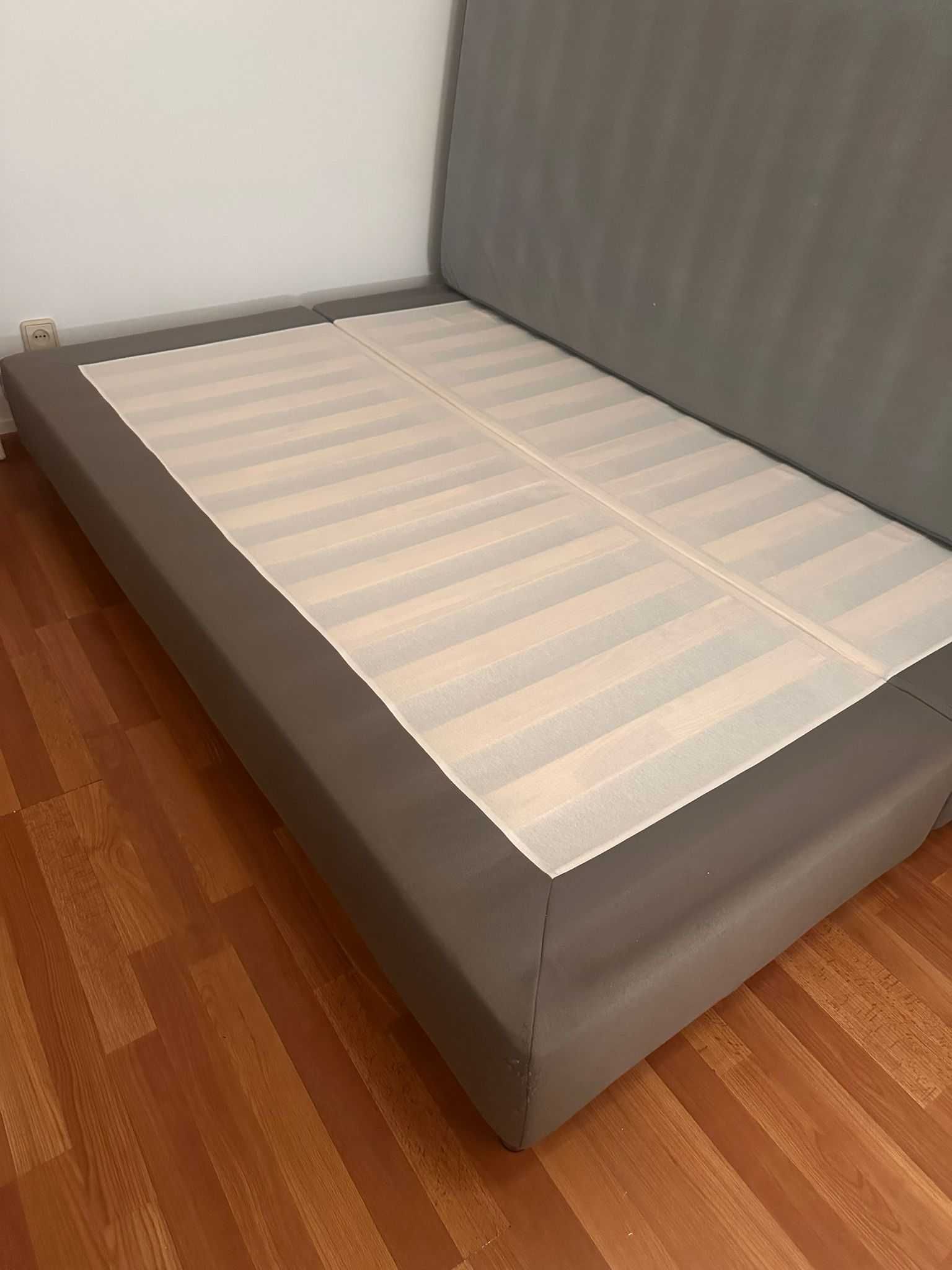 Sommier + Colchão casal IKEA