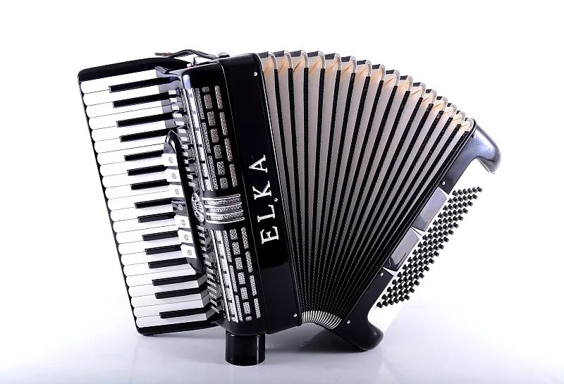 Acordeao Teclas Elka 3 voz 7/2 registos eletronico+mochila+correias