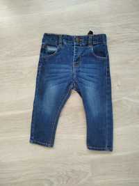 Spodnie jeansowe rurki dla chłopca 74