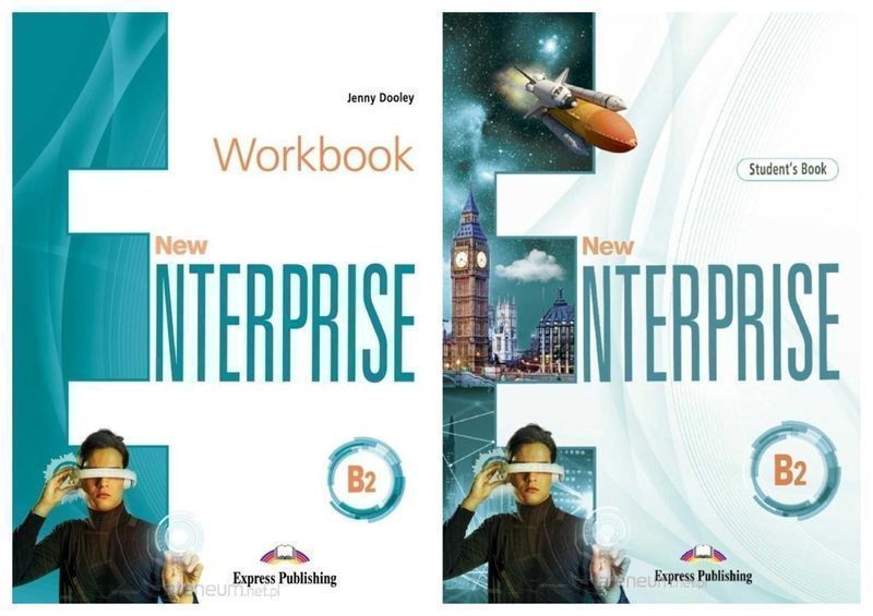 NOWE\ New Enterprise B2 Podręcznik + Ćwiczenia + Exam Skills Practice