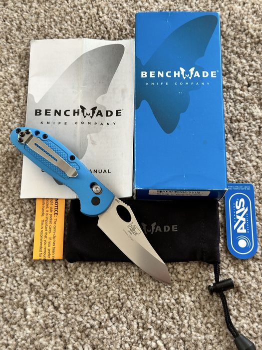 Benchmade 555-BLU Mini-Griptilian 2005 рік. Складний ніж. Оригінал!