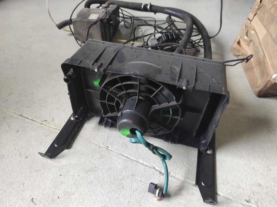 Ogrzewanie Webasto mokre + nagrzewnica Ducato kamper kampervan