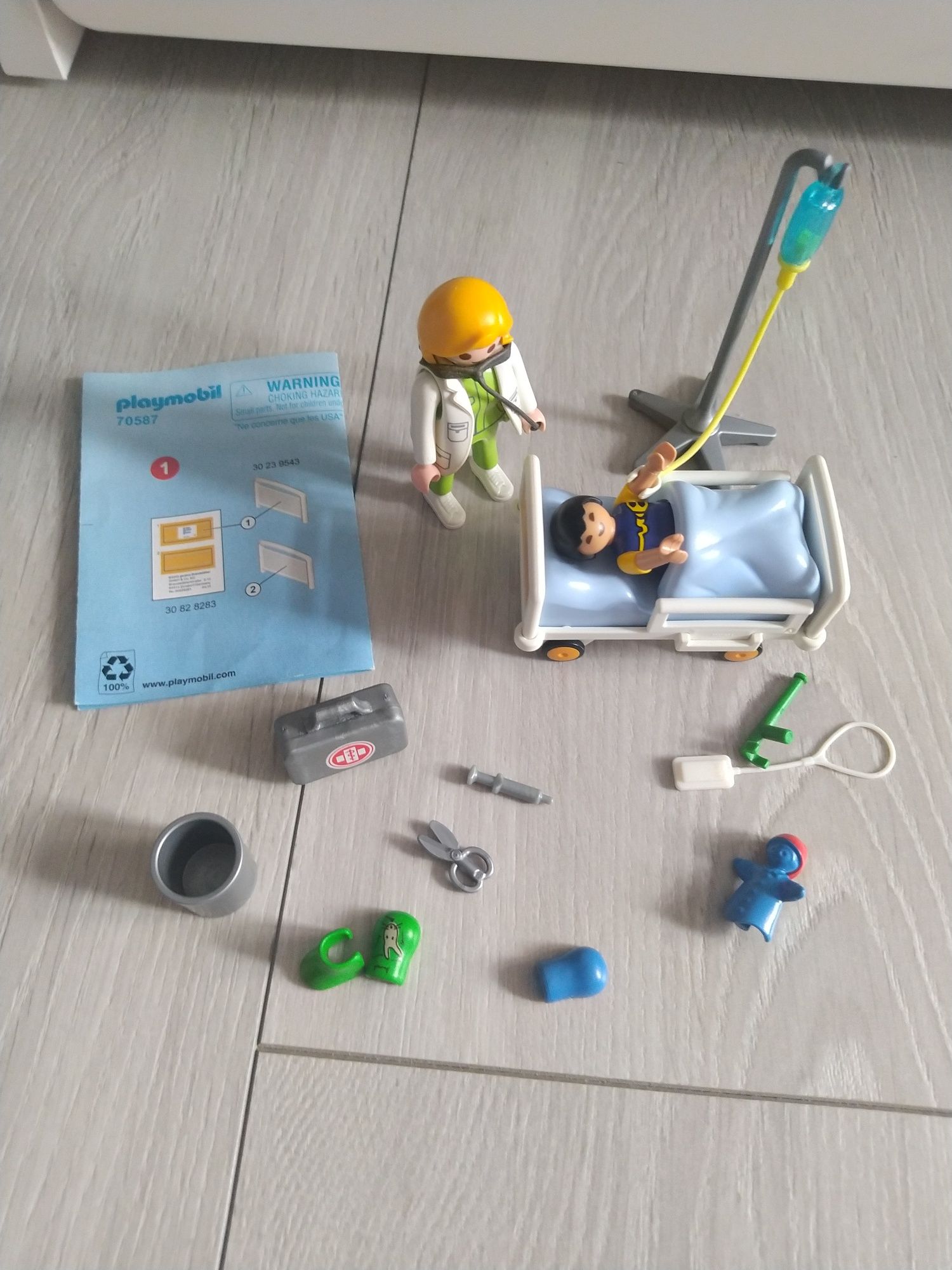 Playmobil sala szpitalna 70587