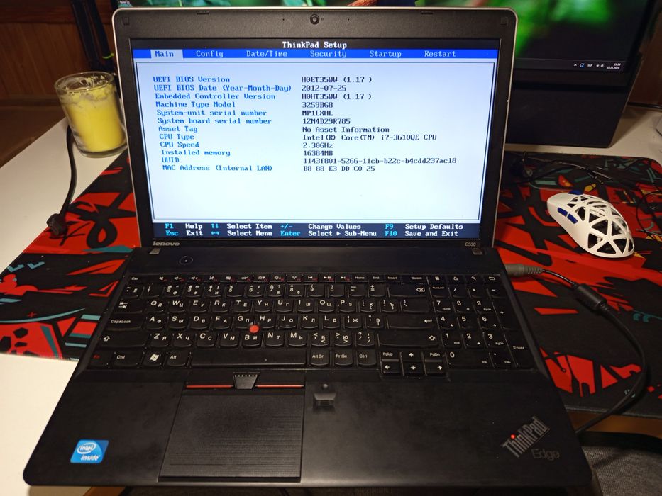 Ноутбук під ремонт і7 3610 16gb ddr3