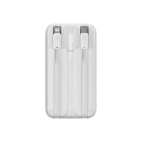 Powerbank Baseus Comet Series z wyświetlaczem 10000mAh 22.5W - biały +