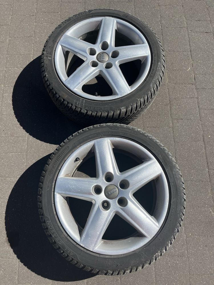Felgi i opony wielo sezonowe 17’’ 2023r