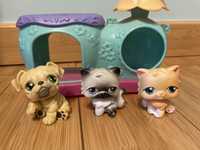 Pociąg i figurki Littlest Pet Shop