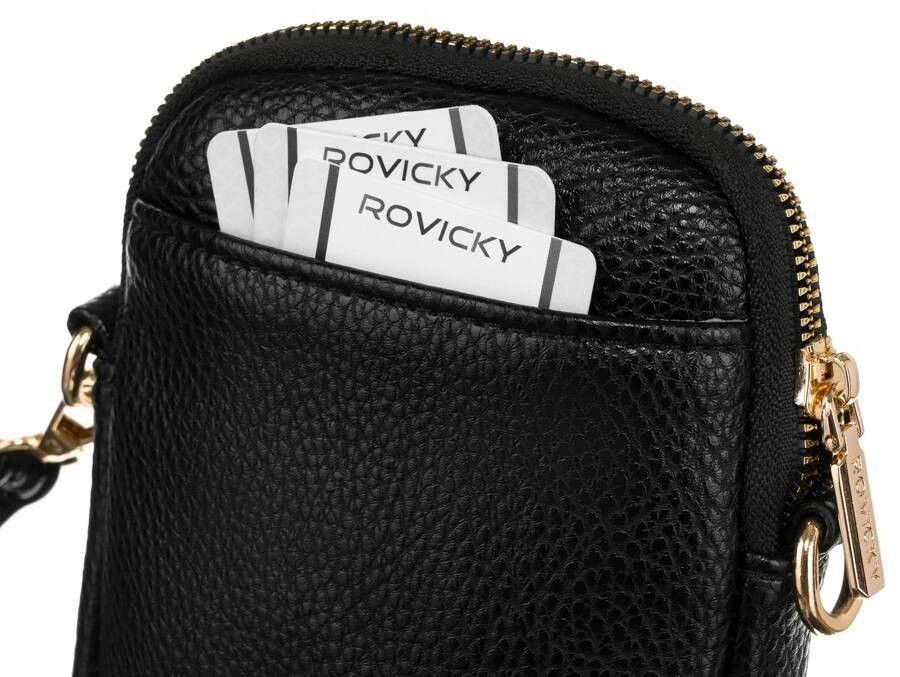 torebko-portfel damski ze skóry ekologicznej -  rovicky