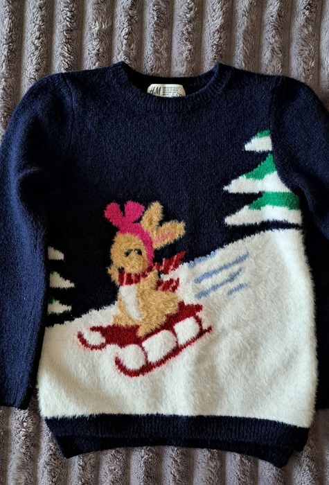 Новорічна кофта,толстовка 7-8р.8-9р. Mayoral,H&M