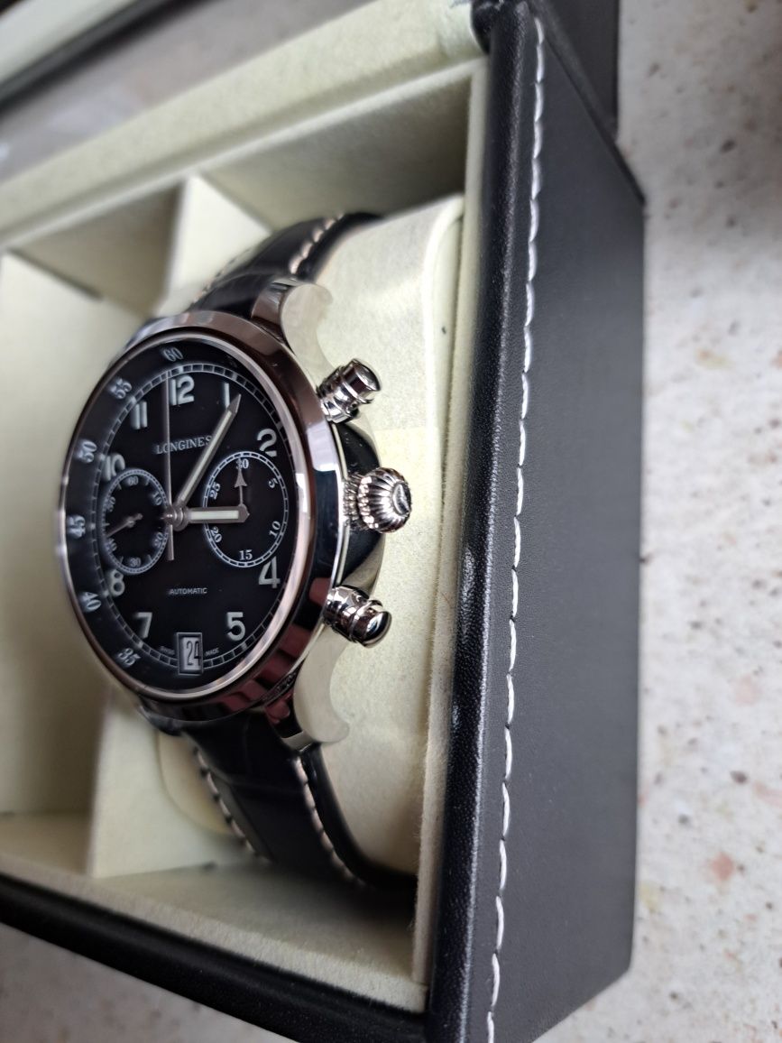 Zegarek Longines Heritage Military 1938 Chronograph L2.790.4.53.0