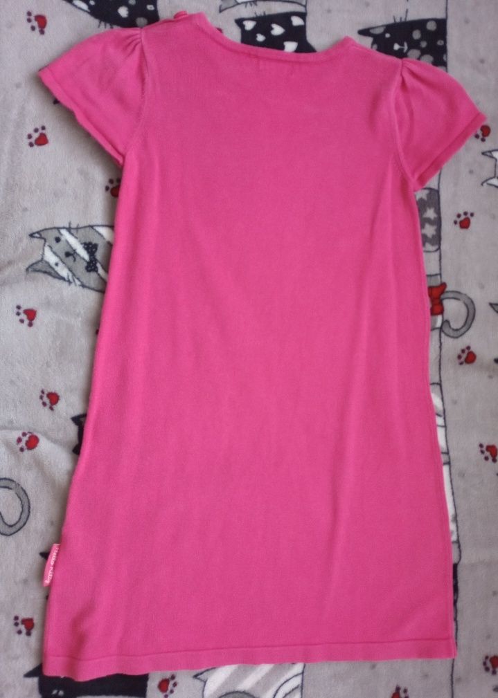 Sukienka dzianinowa Hello Kitty r. 122-128