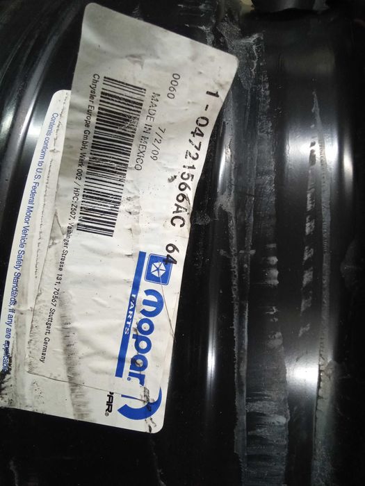 Felgi stalowe Chrysler 5x127 6,5Jx16