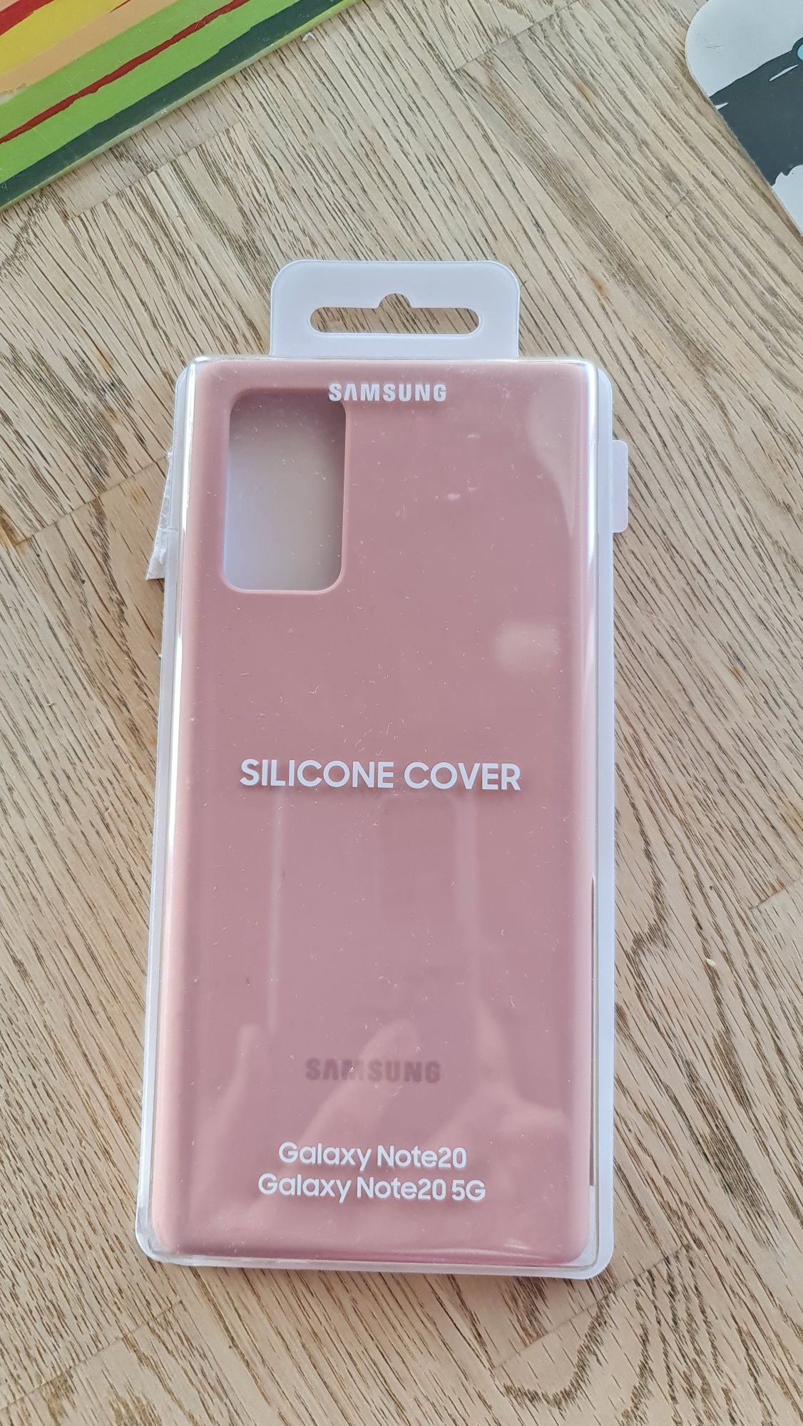 Oryginalne etui Samsung Note 20 różowe