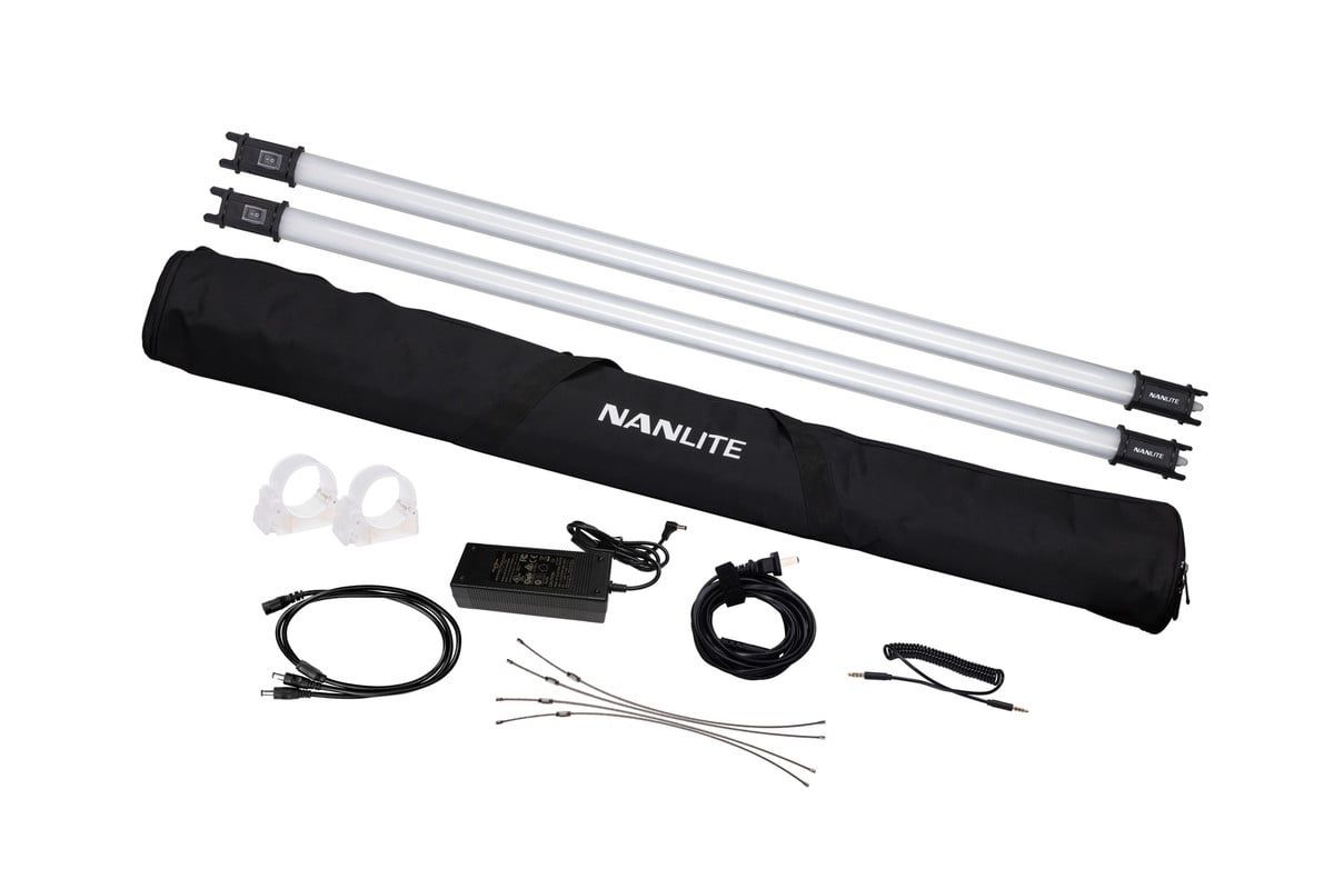 Nanlite Pavotube 30C RGB Dual Kit - Luz + Extras