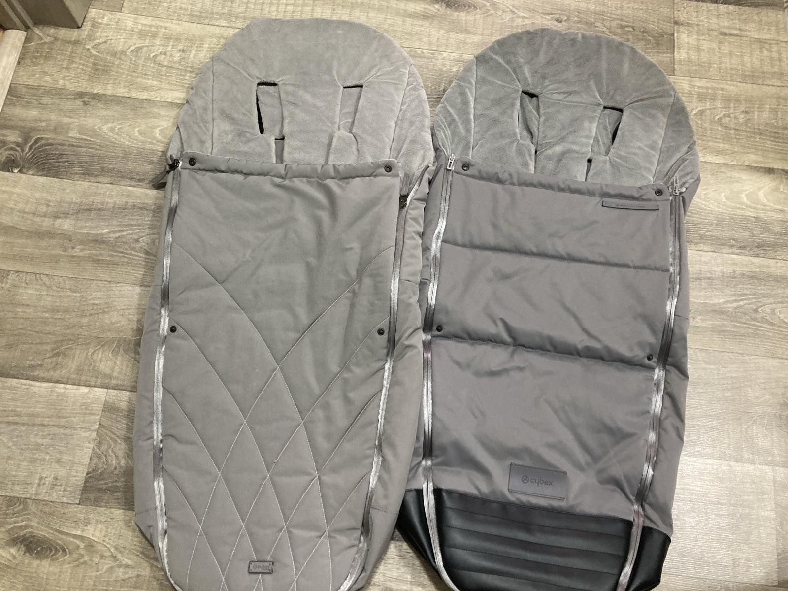 Cybex priam lux Mid Grey  Soho Grey Конверт, футмуф, Кокон