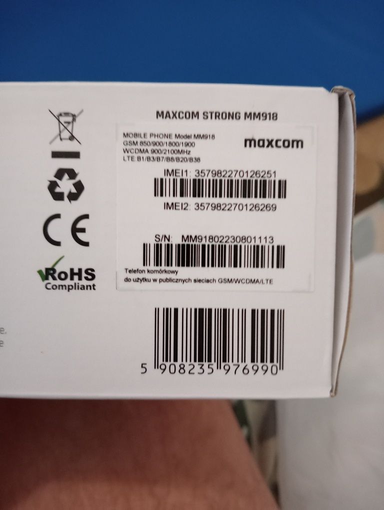 Telefon pancerny Maxcom MM918
