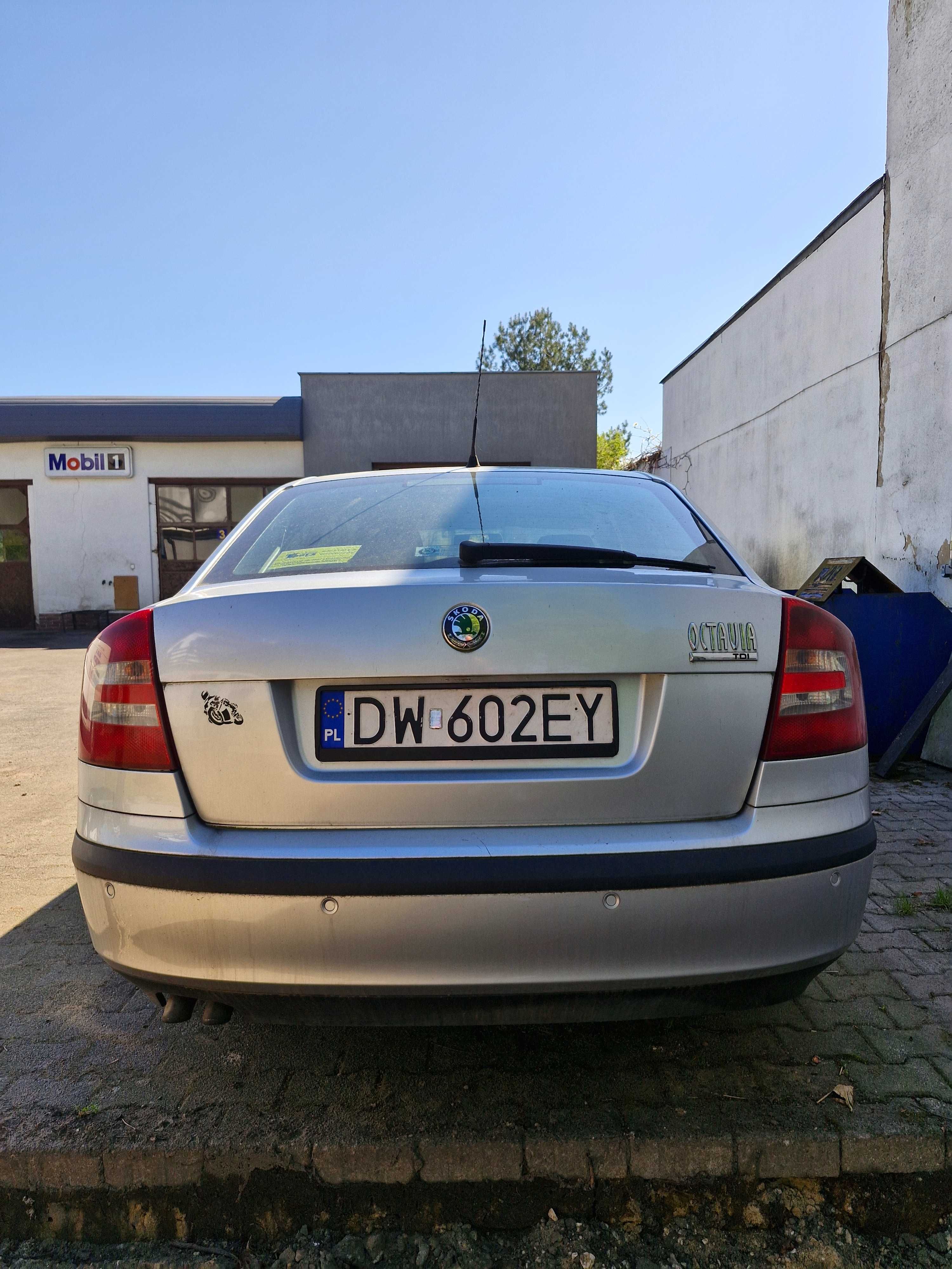 Skoda Octavia II 2007r Salon Polska 1.9TDI 105KM uszkodzony silnik