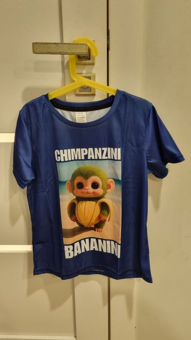 Koszulka brainrot chimpanzini bananini