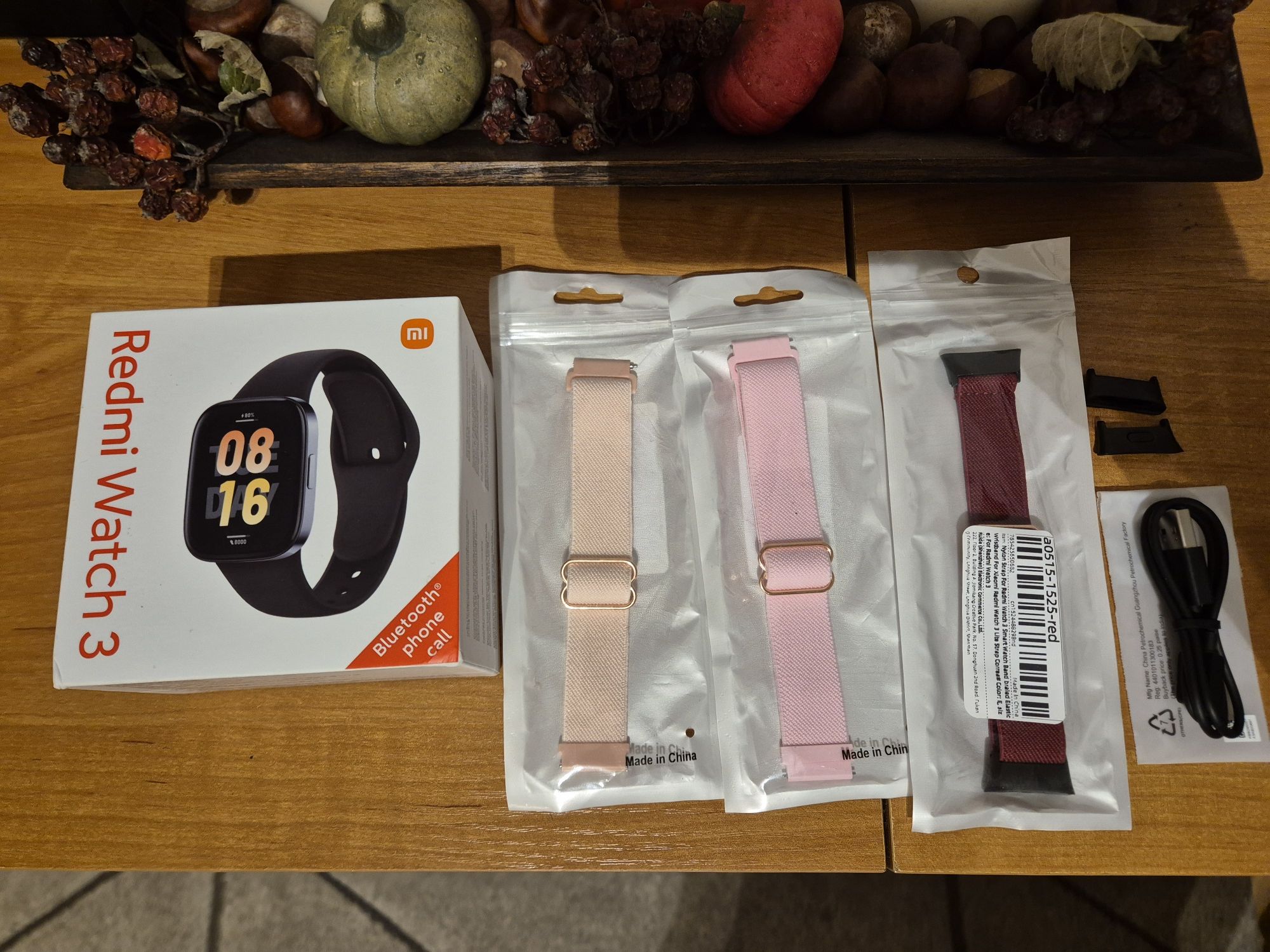 Zegarek smartwatch xiaomi redmi watch 3 nowy plus paski
