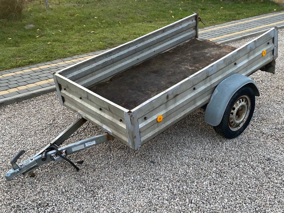 Przyczepka samochodowa jednosiowa lekka STEMA 750kg 105cm x 205cm