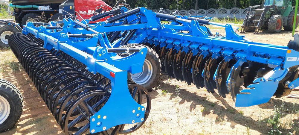 AGRISTAL Brona talerzowa 6m talerzówka wał ceownik packer daszkowy