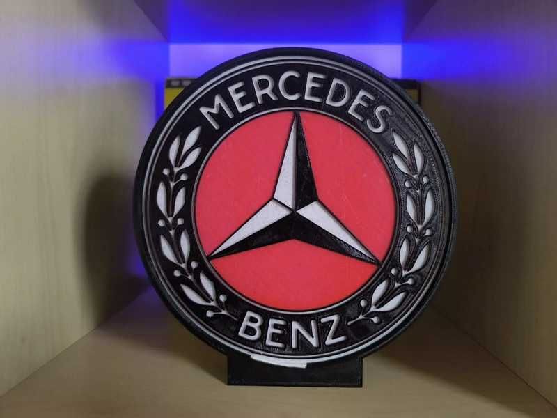 Luminária LED Mercedes-Benz Logo 1926/1933