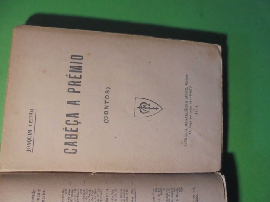 Leitão (Joaquim);Cabeça a Prémio-Contos
