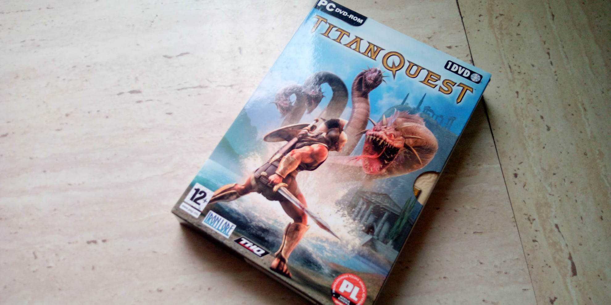 Gra TITAN QUEST PC DVD kolekcjonerska PL