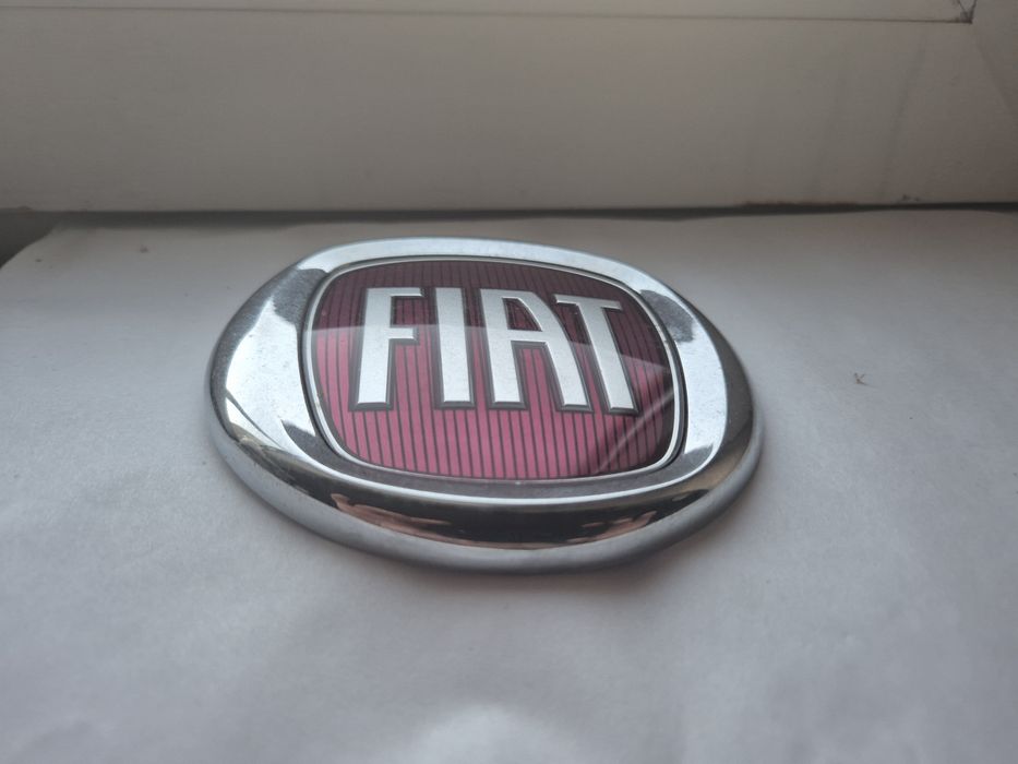 Emblemat logo Fiata średnicy 12 cm Ducato Scudo Dablo Fiorino Qubou
