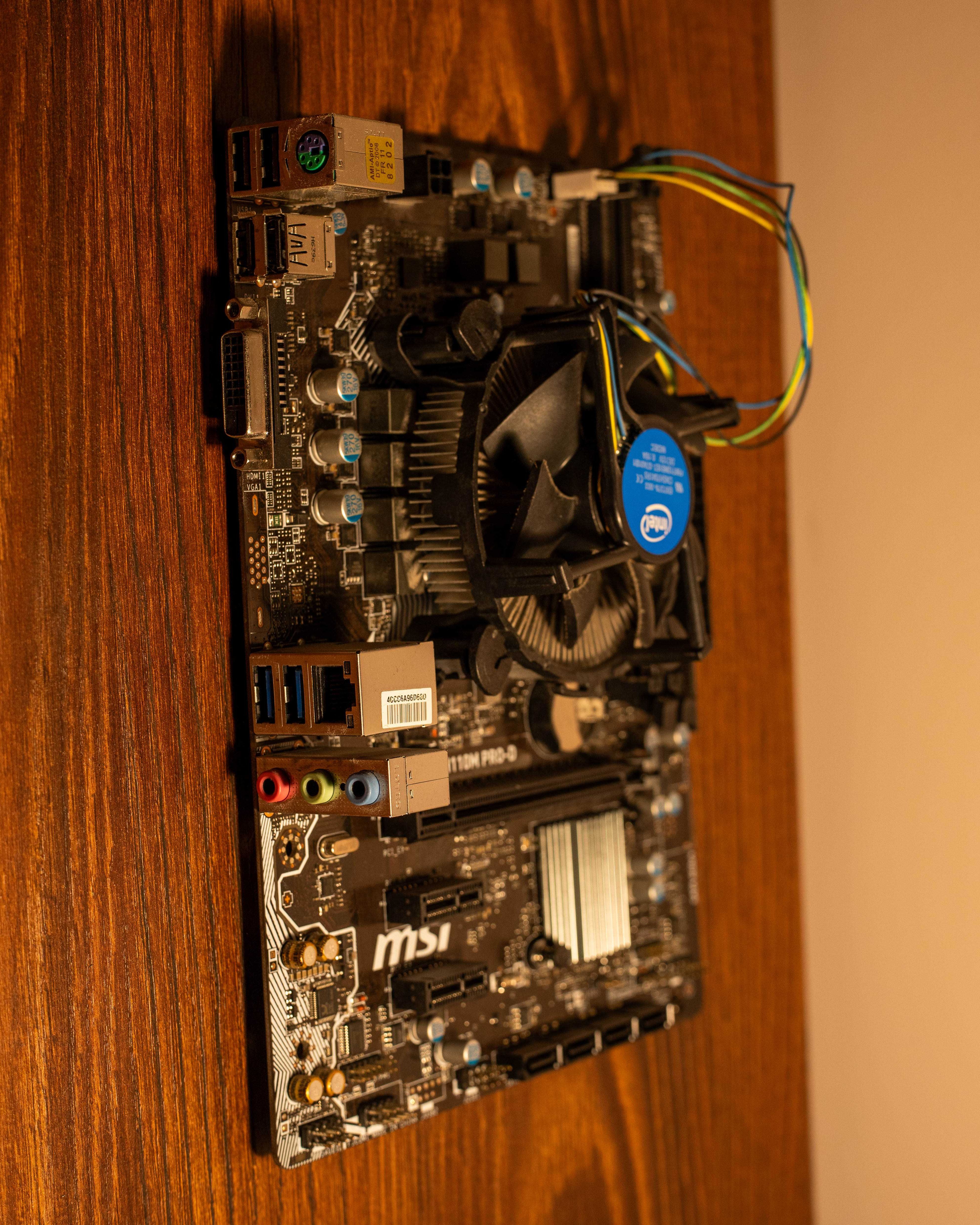 MSI H110M PRO-D + i5-7400