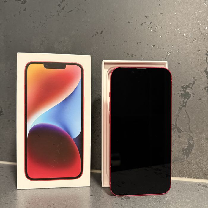 iPhone 14 Czerwony RED 128GB Bateria 85%