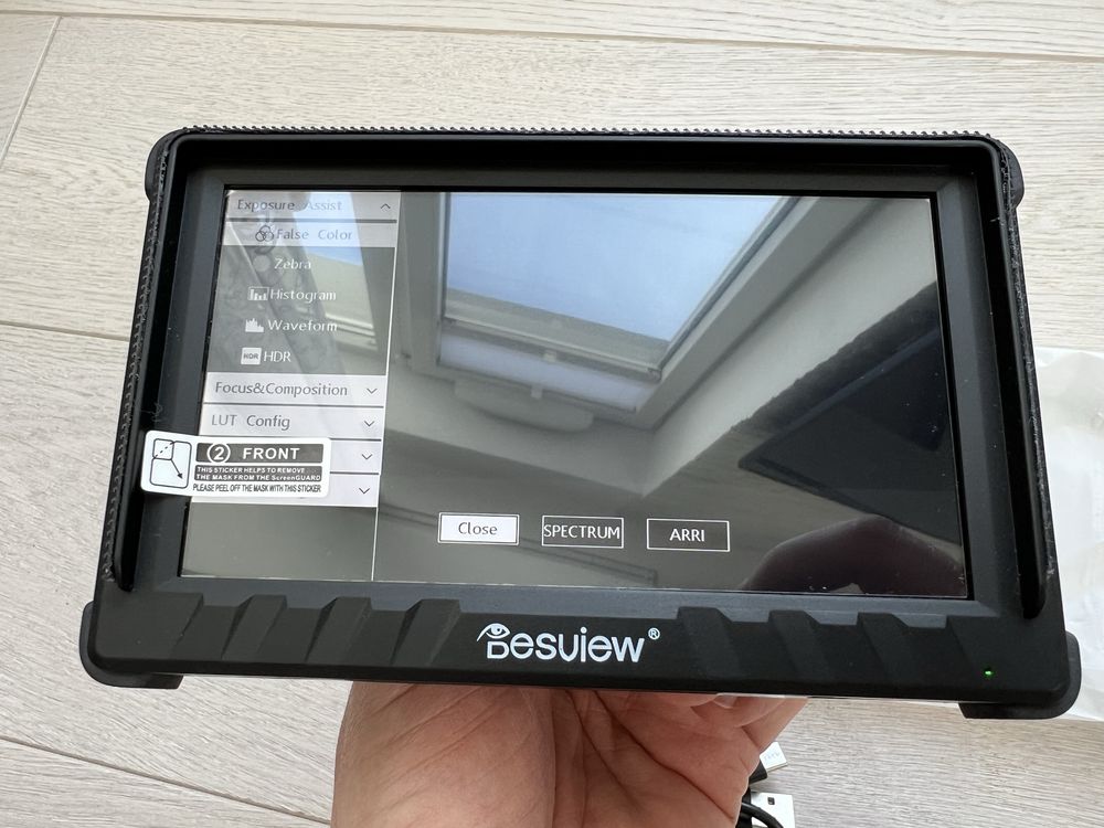 Desview P5II - monitor podglądowy 5.5", Full HD + bateria - filmowanie