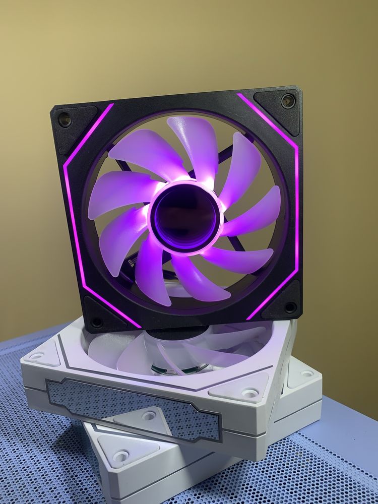 Корпусний ARGB вентилятор 120мм для ПК Prism 4 PRO