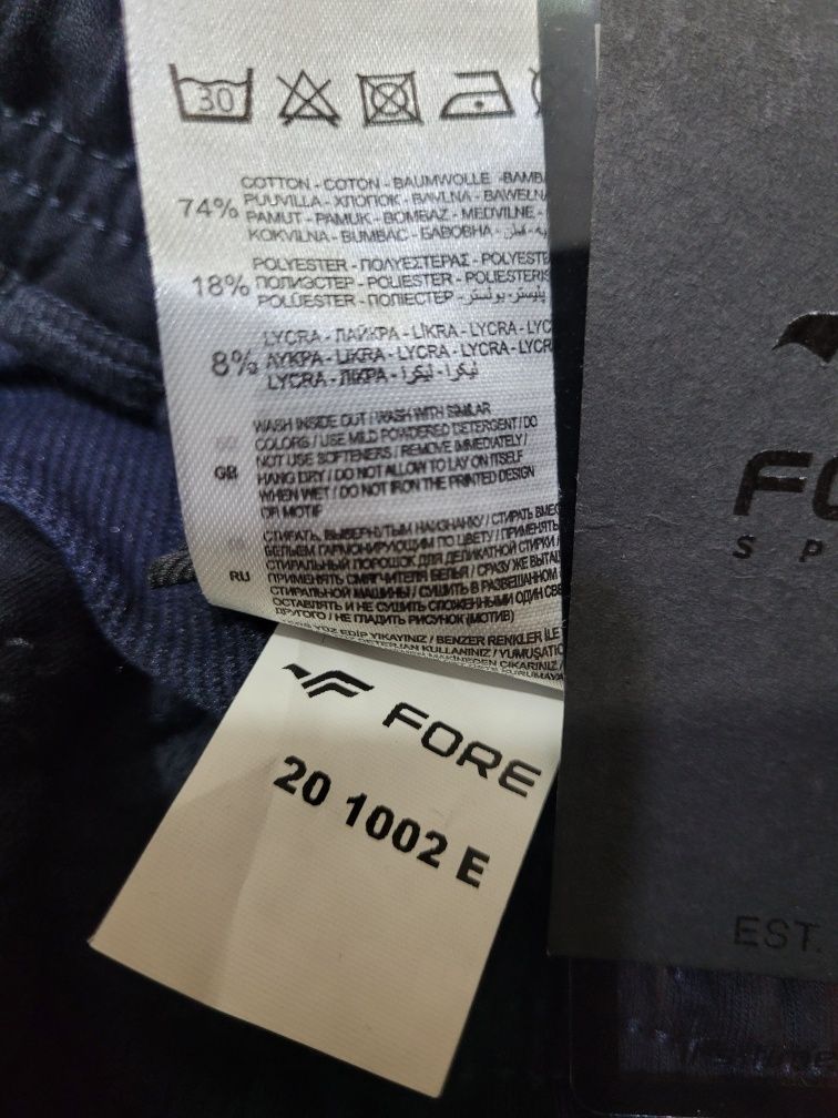 Мужские спортивные штаны. FORE,Турция. M. Распродажа!